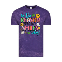 Cloud Purple be the reason someone smiles today Vintage Tee - LillyAllenDesigns