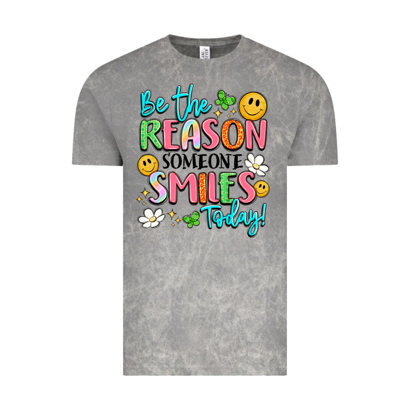 Be The Reason Someone Smiles Today Vintage Tee by LillyAllenDesigns | Teevron