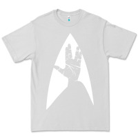 Dove Grey live long and prosper Premium Tee - linhVisuals