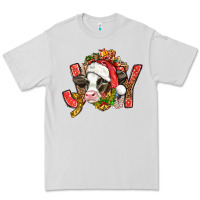 Dove Grey joy christmas with cow bbs Premium Tee - BundleAndBundleShop