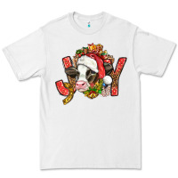 White joy christmas with cow bbs Premium Tee - BundleAndBundleShop