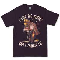Plum i like big books Premium Tee - linhVisuals