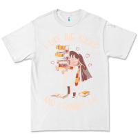 White i like big books Premium Tee - linhVisuals