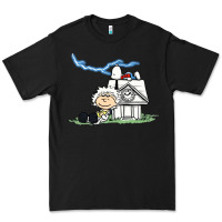 Black back to the peanuts Premium Tee - linhVisuals
