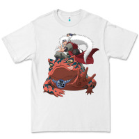 White jiraiya gamabunta Premium Tee - linhVisuals