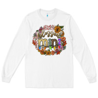 White blessed mini Long Sleeve Tee - SublimationCraftShop