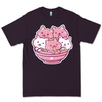 Plum kawaii cat ramen   cute gift Premium Tee - linhVisuals