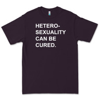 Plum newheterosexuality can be cured Premium Tee - linhVisuals