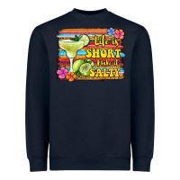 Navy life is short make it salty 1 Heavyweight Sweatshirt - Jasminsmagicworld