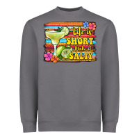 Storm life is short make it salty 1 Heavyweight Sweatshirt - Jasminsmagicworld
