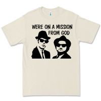 Bone Elwood & Jake Premium Tee - linhVisuals