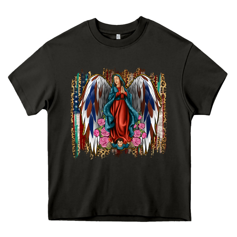 Lady Of Guadalupe Th Of July Heavy Core Tee by Jasminsmagicworld | Teevron