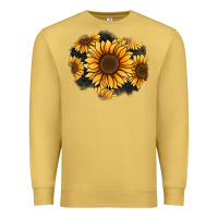 Antique Gold sunflower patch Premium Sweatshirt - Jasminsmagicworld