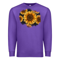 Purple sunflower patch Premium Sweatshirt - Jasminsmagicworld