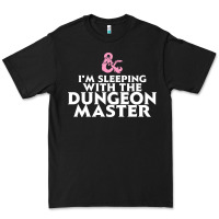Black I'm sleeping with the dungeon master Premium Tee - linhVisuals