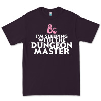 Plum I'm sleeping with the dungeon master Premium Tee - linhVisuals