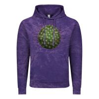 Cloud Purple arizona fishhook cactus Vintage Hoodie - LillyAllenDesigns