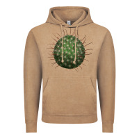 Vintage Coffee arizona fishhook cactus Vintage Hoodie - LillyAllenDesigns