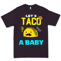 Plum lets taco bout a baby may,5th cinco de mayo mexican party t shirt Premium Tee - linhVisuals