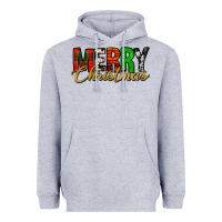 Heather Grey merry christmas western Heavyweight Hoodie - Jasminsmagicworld