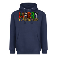 Navy merry christmas western Heavyweight Hoodie - Jasminsmagicworld