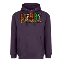 Plum merry christmas western Heavyweight Hoodie - Jasminsmagicworld