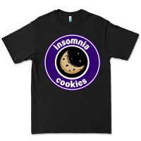 Black suitable-insomnia-cookies-worn Premium Tee - linhVisuals