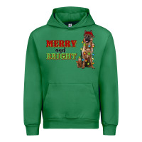 Emerald merry and bright german shepherd Urban Hoodie - RanaPortraitStore