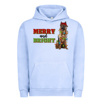 Pigment Grape Ice merry and bright german shepherd Urban Hoodie - RanaPortraitStore