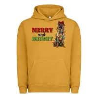Pigment Peanut Butter merry and bright german shepherd Urban Hoodie - RanaPortraitStore