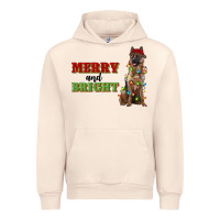 Sandshell merry and bright german shepherd Urban Hoodie - RanaPortraitStore