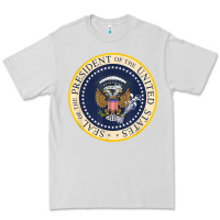 Dove Grey fake presidential seal Premium Tee - linhVisuals