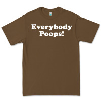 Cacao everybody poops Premium Tee - linhVisuals