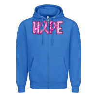 True Royal Western Hope Breast Cancer Zipper Hoodie - RanaPortraitStore