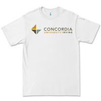 White Concordia University Irvine Premium Tee - linhVisuals