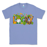 Colony Blue St. Patrick's Lucky gnome Classic Tee - OliviaCreatesArt