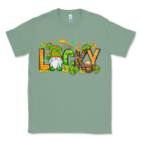 Sage St. Patrick's Lucky gnome Classic Tee - OliviaCreatesArt