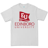 Dove Grey Edinboro University Premium Tee - linhVisuals