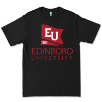 Black Edinboro University Premium Tee - linhVisuals