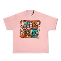 Salmon Fall Autumn Leopard Nene Urban Heavy Tee - LillyAllenDesigns