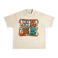 Sandshell Fall Autumn Leopard Nene Urban Heavy Tee - LillyAllenDesigns