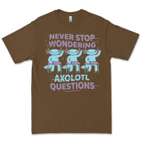 Cacao axolotl questions Premium Tee - linhVisuals