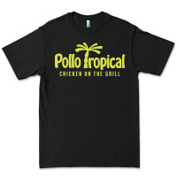 Black suitable-pollo-tropical-worn Premium Tee - linhVisuals