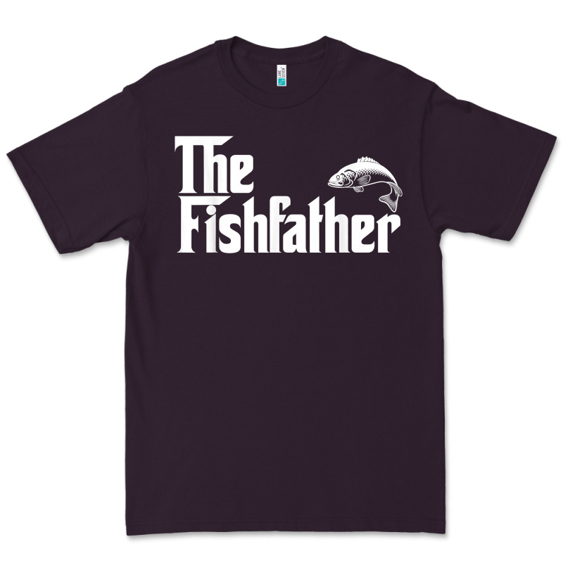 Mens The Fishfather Funny Fish Father Day Lover T Shirt T Shirt Premium Tee by linhVisuals | Teevron