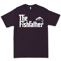 Plum mens the fishfather funny fish father day lover t shirt t shirt Premium Tee - linhVisuals