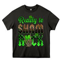 Asphalt St. Patricks' Day ready to sham rock Heavy Core Tee - OliviaCreatesArt