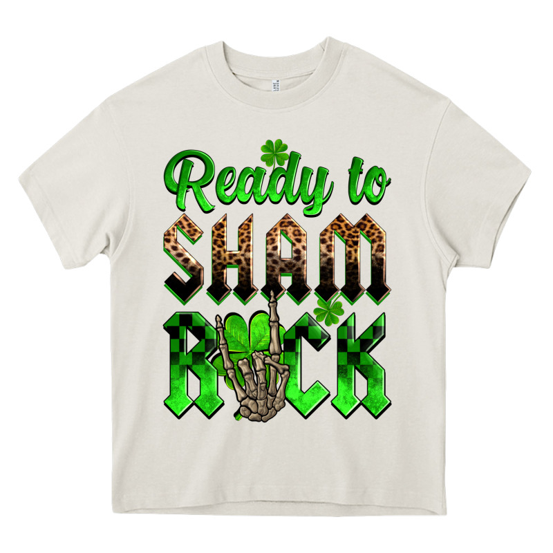 St. Patricks' Day Ready To Sham Rock Heavy Core Tee by OliviaCreatesArt | Teevron