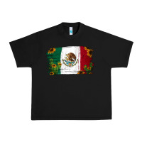 Cactus Sunflower Mexican Flag Urban Heavy Tee | Teevron