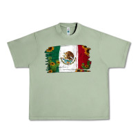 Oil Green cactus sunflower mexican flag Urban Heavy Tee - Jasminsmagicworld