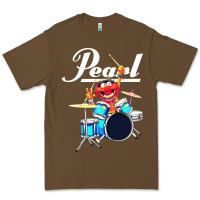 Cacao the muppet show animal playing pearl drums Premium Tee - linhVisuals